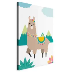 Leinwandbild Abstraktes, Tiere 60/90/1.2 cm