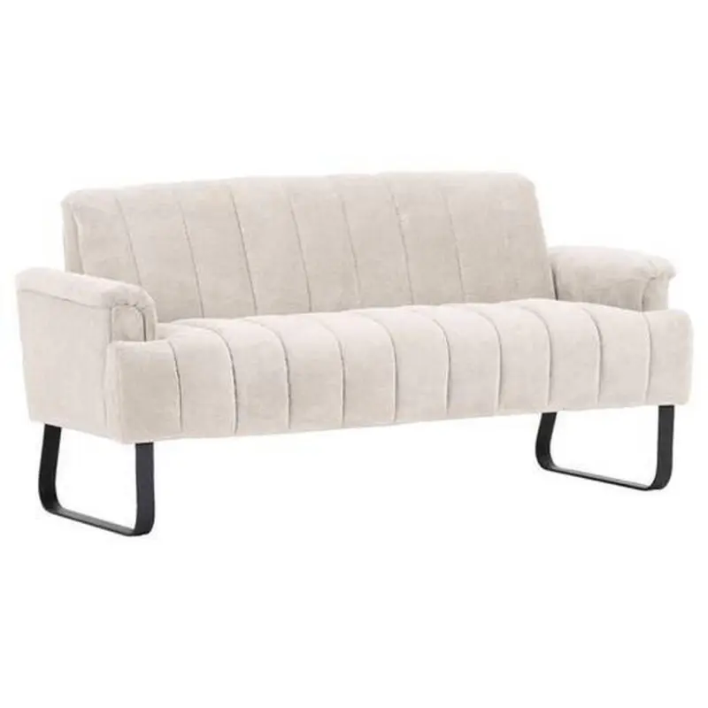 Sitzbank in Textil Beige