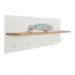 XXXLutz Lauterach - Ihr M&ouml;belhaus bei Bregenz Wandboard in 90/29/16,5 cm Wei&szlig;, Eiche Artisan