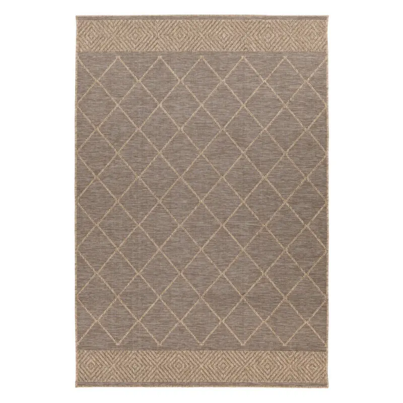 Flachwebeteppich 160/230 cm My Oslo Taupe