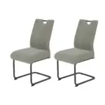 XXXLutz Lauterach - Ihr M&ouml;belhaus bei Bregenz Schwingstuhl-Set 2 St&uuml;ck Typenauswahl, mit Griff, abwischbar Cord