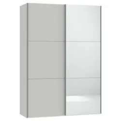 Schwebet&uuml;renschrank in Hellgrau