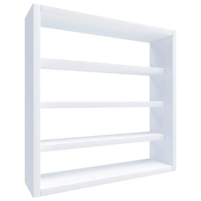 K&uuml;chenregal 40/40/10 cm in Wei&szlig;