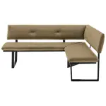 XXXLutz Lauterach - Ihr M&ouml;belhaus bei Bregenz Eckbank 205/165 cm in Schwarz, Olivgr&uuml;n