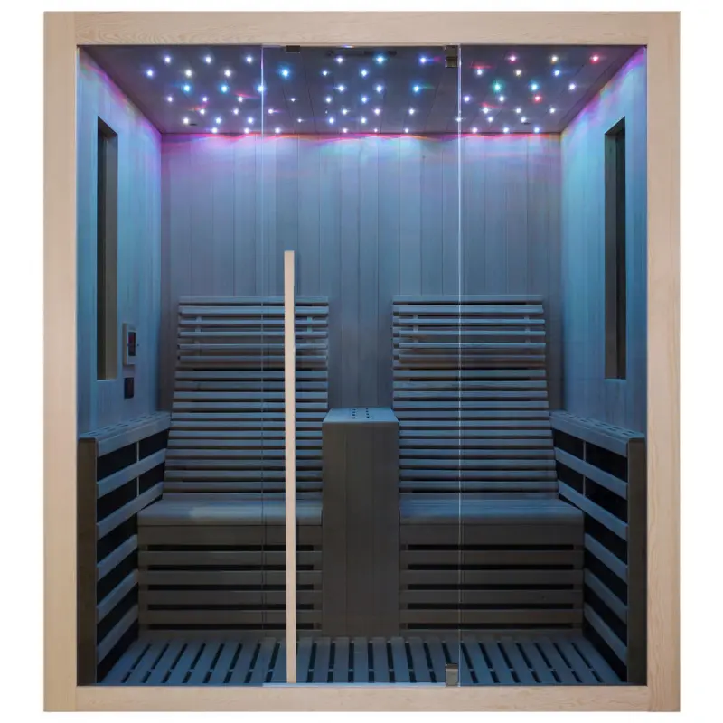 Infrarotkabine f&uuml;r 2 Personen Carbon 2