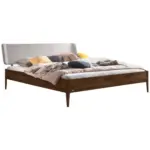 XXXLutz Lauterach - Ihr M&ouml;belhaus bei Bregenz Bett 160/200 cm in Nussbaumfarben, Hellgrau