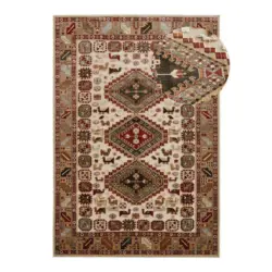 Webteppich 240/340 cm Creme