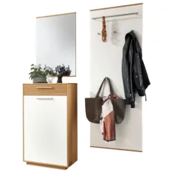 Garderobe 3-teilig in 130/195/37 cm