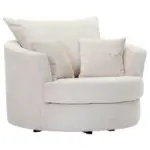 XXXLutz Lauterach - Ihr M&ouml;belhaus bei Bregenz Sessel in Pl&uuml;sch Wei&szlig;