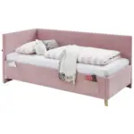 XXXLutz Lauterach - Ihr M&ouml;belhaus bei Bregenz Polsterliege in Cord Rosa