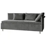 XXXLutz Lauterach - Ihr M&ouml;belhaus bei Bregenz Polsterliege in Flachgewebe Anthrazit