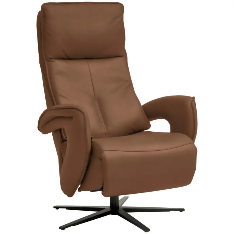 Relaxsessel in Leder Braun