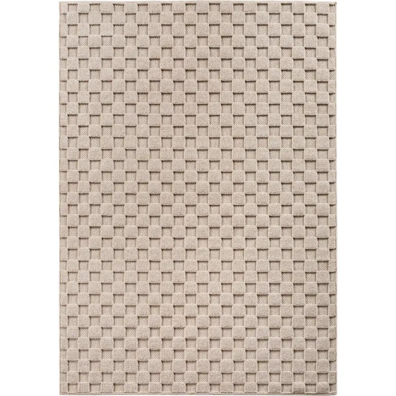 Flachwebeteppich 140/200 cm Helix Beige