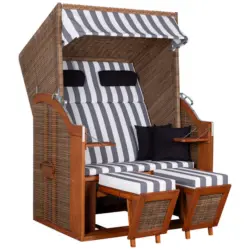 Strandkorb Braun