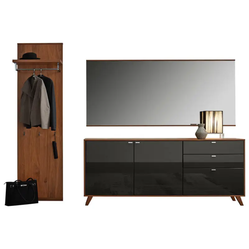 Garderobe 3-teilig in 271,6/217,3/39,6 cm