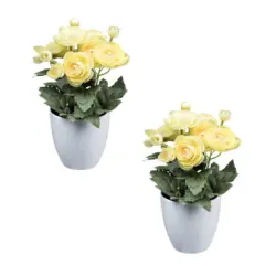 Kunstpflanze Ranunkel 20 cm