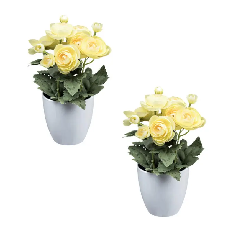 Kunstpflanze Ranunkel 20 cm