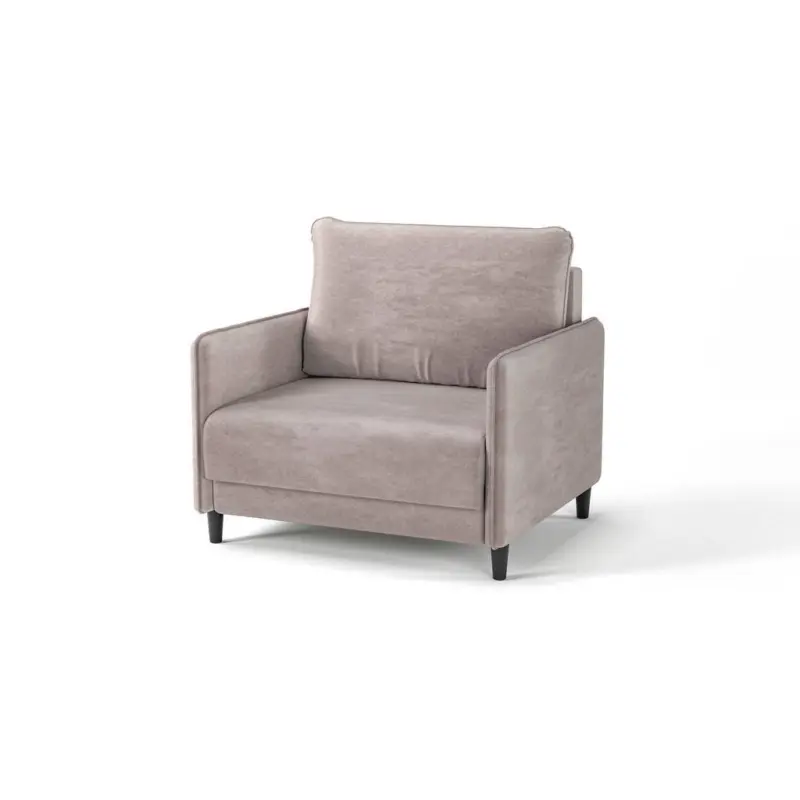 Schlafsessel Elba in Velours Taupe