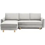 XXXLutz Lauterach - Ihr M&ouml;belhaus bei Bregenz Ecksofa in Chenille Ecru 170/237 cm