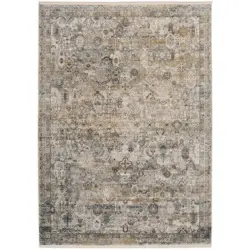 Webteppich 80/150 cm Toulon Grau, Goldfarben