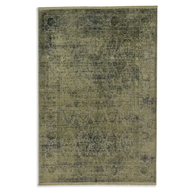 Webteppich 140/200 cm Velvet 6665/54 D.194 035 Olivgr&uuml;n