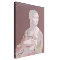 Leinwandbild Abstraktes, Menschen, Tiere 40/60/1.2 cm