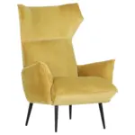 XXXLutz Lauterach - Ihr M&ouml;belhaus bei Bregenz Ohrensessel in Pl&uuml;sch Gelb