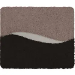 Bidet-Vorleger Taupe 50/60 cm