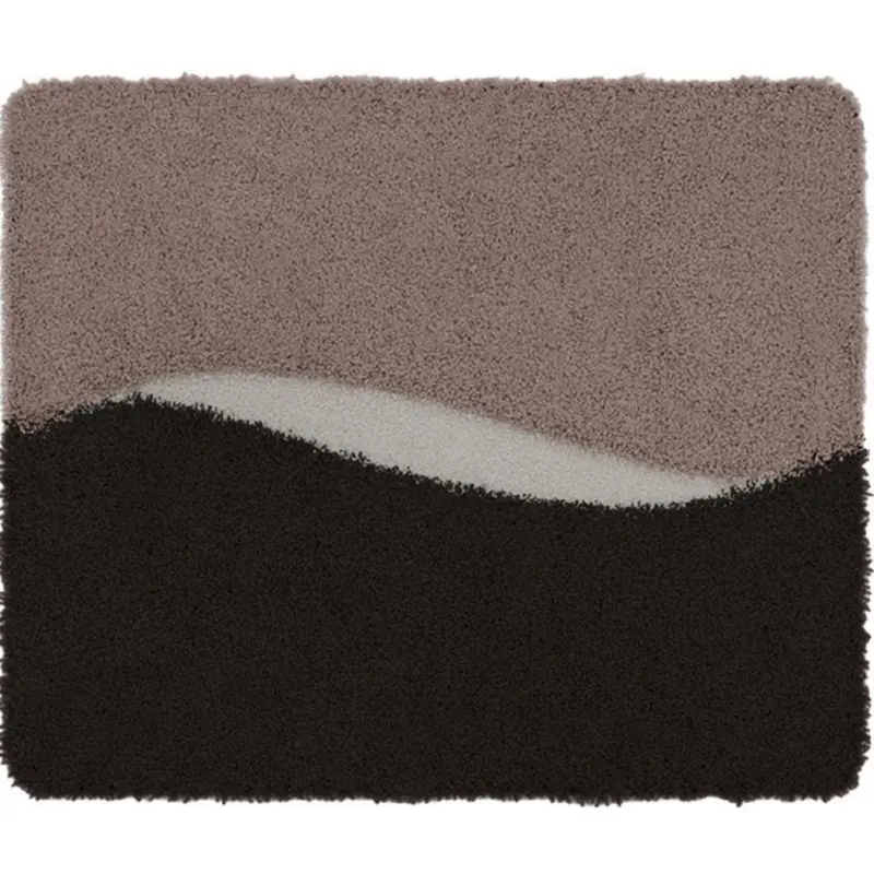 Bidet-Vorleger Taupe 50/60 cm