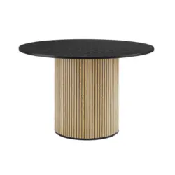 Esstisch in Holz, Metall, Holzwerkstoff 100/100/75 cm