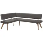 XXXLutz Lauterach - Ihr M&ouml;belhaus bei Bregenz Eckbank 160/190 cm in Dunkelgrau, Wildeiche