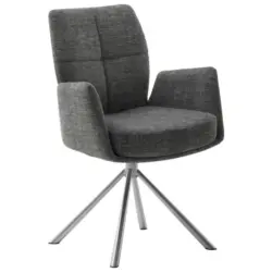 Armlehnstuhl Stoffauswahl, Typenauswahl, Sitzfl&auml;che 360&deg; drehbar, Gestellauswahl Flachgewebe