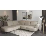 XXXLutz Lauterach - Ihr M&ouml;belhaus bei Bregenz Ecksofa Dance E in Mikrofaser Beige 270/302 cm
