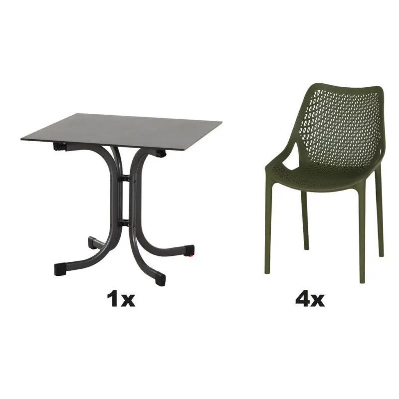 Gartengarnitur 5-teilig