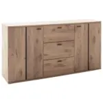 XXXLutz Lauterach - Ihr M&ouml;belhaus bei Bregenz Sideboard Anthrazit, Eichefarben 180/92/44 cm