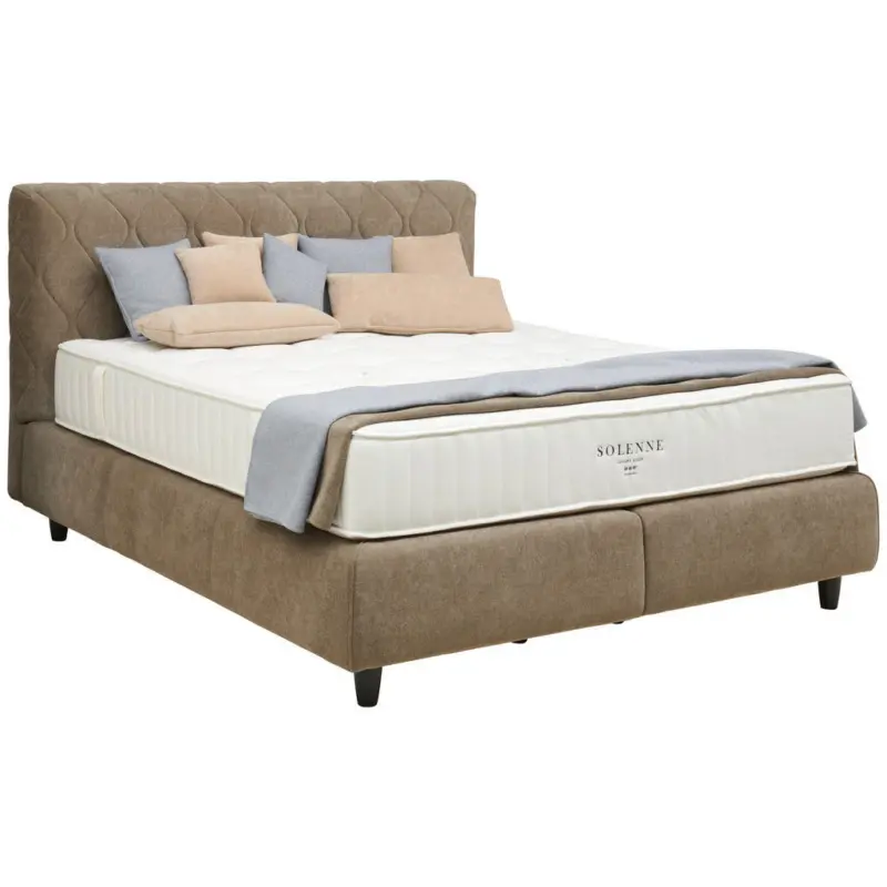 Boxspringbett 160/200 cm in Braun