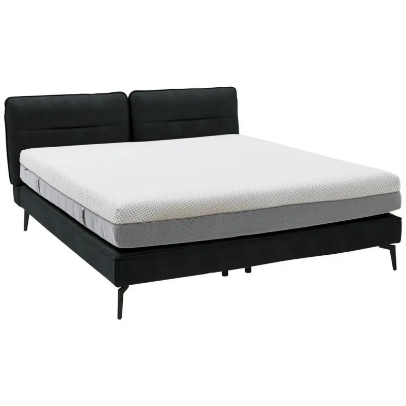 Boxspringbett 180/200 cm in Anthrazit