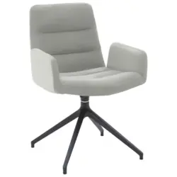 Armlehnstuhl Lederauswahl, Stoffauswahl, Sitzfl&auml;che 180&deg; drehbar Cord