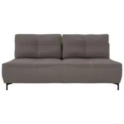 Schlafsofa in Struktur Dunkelbraun