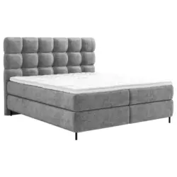 Boxspringbett 180/200 cm in Anthrazit