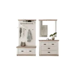 Garderobe 4-teilig in 224/201/45 cm