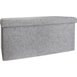 Sitzbox in Textil Grau