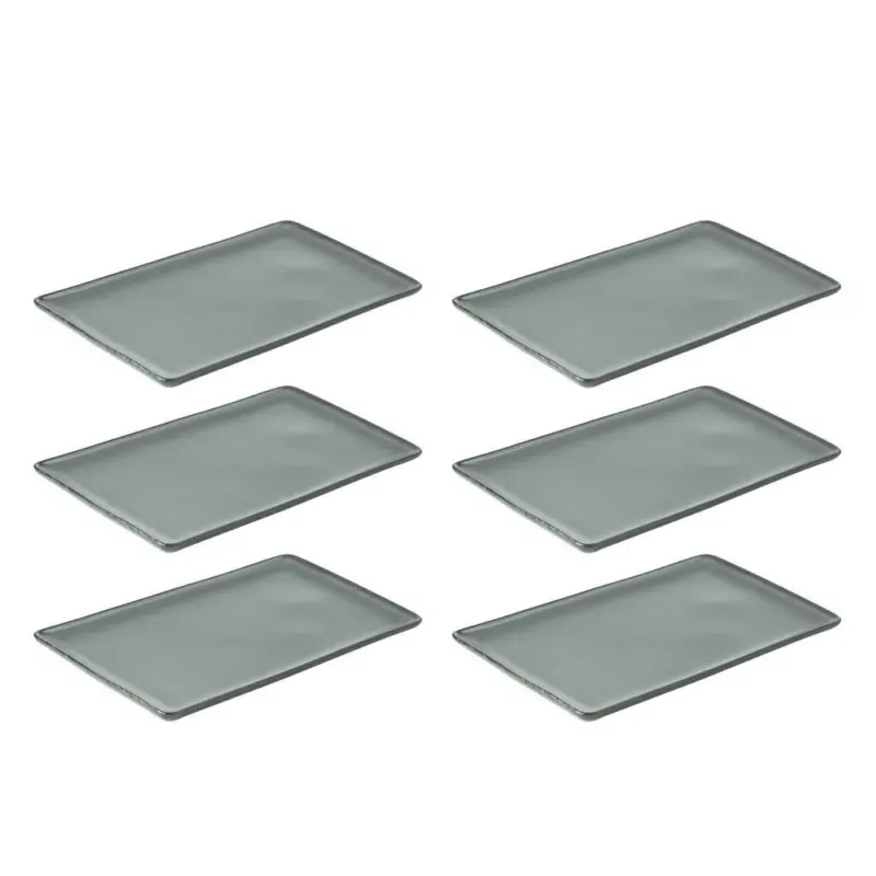 Servierplatten-Set RAW 6-teilig 20/30 cm