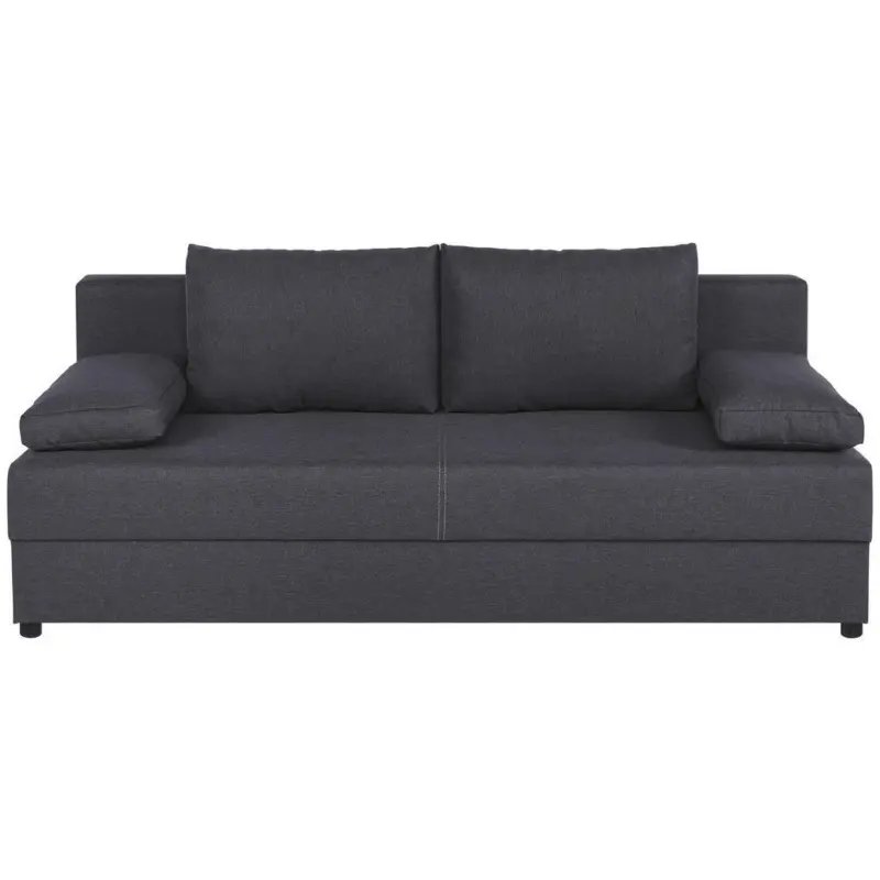 Schlafsofa in Dunkelgrau