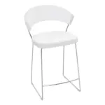 XXXLutz Lauterach - Ihr M&ouml;belhaus bei Bregenz Barhocker in Wei&szlig;, Chromfarben