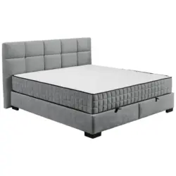 Boxbett 180/200 cm in Anthrazit