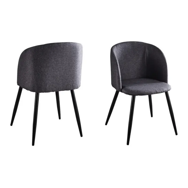 Armlehnstuhl-Set 2 St&uuml;ck Webstoff