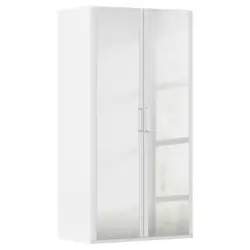 Dreht&uuml;renschrank in Wei&szlig;