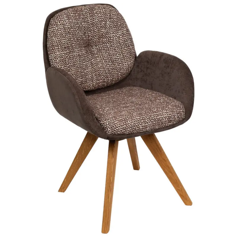 Armlehnstuhl automatische R&uuml;ckholfunktion, Sitzfl&auml;che 320&deg; drehbar Webstoff