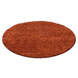 Hochflorteppich 120 cm Life 1500 Terracotta